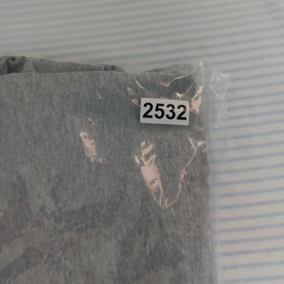 Nike Vintage Fleece Sweat Shorts Mens Large Grey Swoosh Logo Embroidered Y2K - Picture 15 of 15